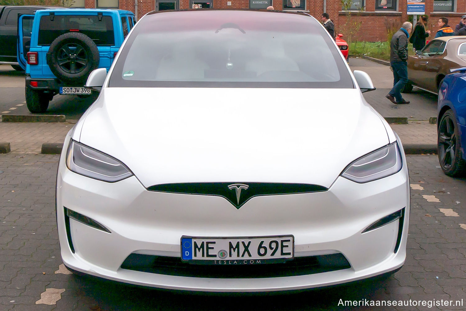 Tesla Model X uit 2021
